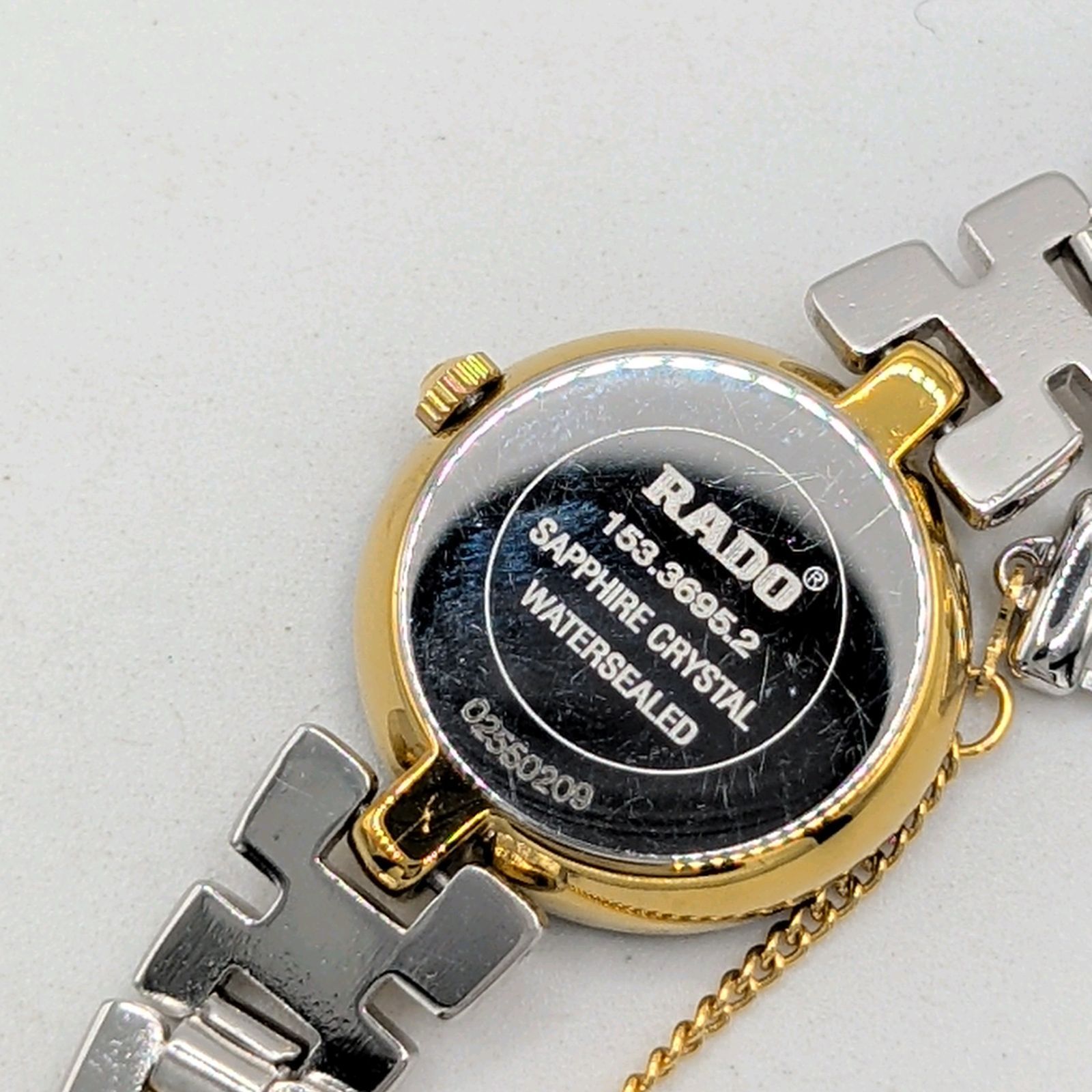 △RADO△ラドー腕時計 152.3694.2 サファイア クリスタル△電池新品 