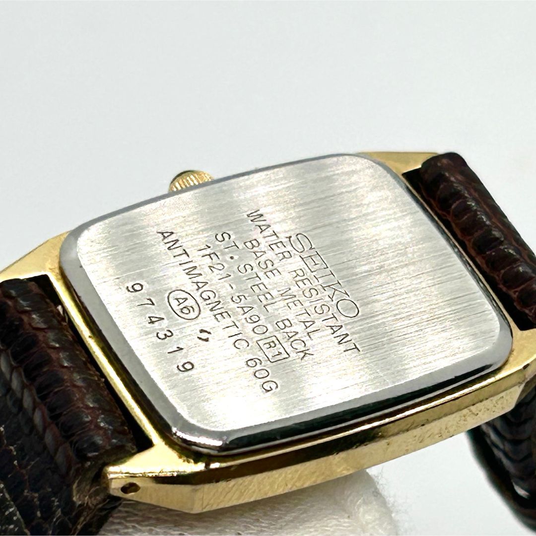 セイコー レディース 腕時計 クォーツ 1F21-5A90 不動 セイコー レディース 腕時計 クォーツ 1F21-5A90 不動 - メルカリ