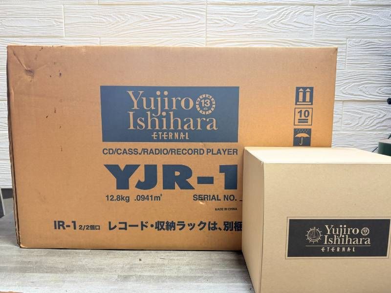 日本コロムビア YJR-1 石原裕次郎 13回忌記念 プレーヤー ETERNAL デノン製 箱・保証書付 希少 当時物 CD カセット レコード 180426
