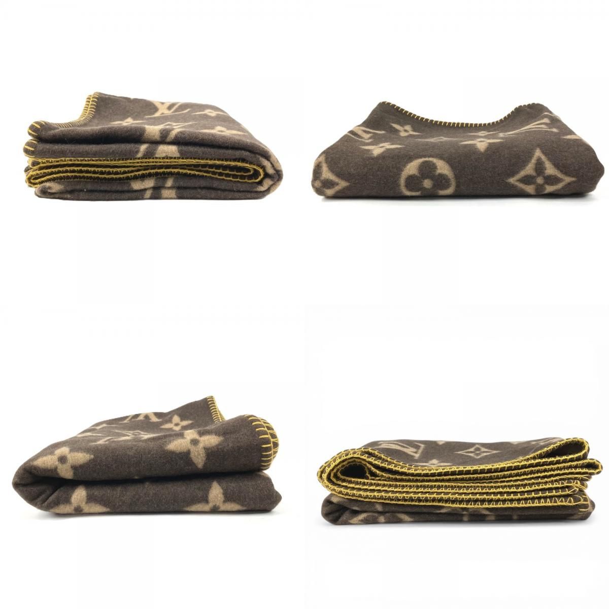 LOUIS VUITTON ルイヴィトン ブランケット ラグモノグラム M92067