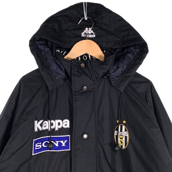 Kappa カッパ Juventus ユベントス ナイロン ベンチコート 中綿