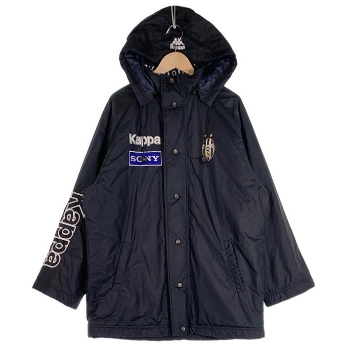 Kappa ユヴェントス 90s ベンチコート ジャケット Kappa カッパ Juventus ユベントス ナイロン ベンチコート 中綿