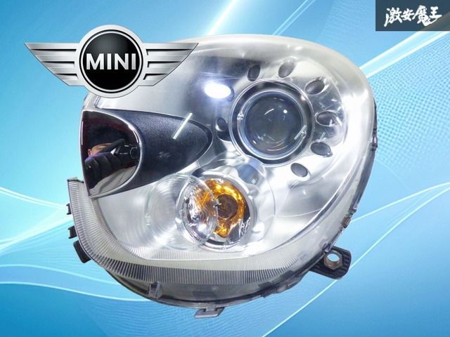 【HID点灯OK！】BMW MINI純正 ZA16 ZC16 R60 ミニクーパー クロスオーバー HID ヘッドライト ヘッドランプ 左 左側 9801043-06