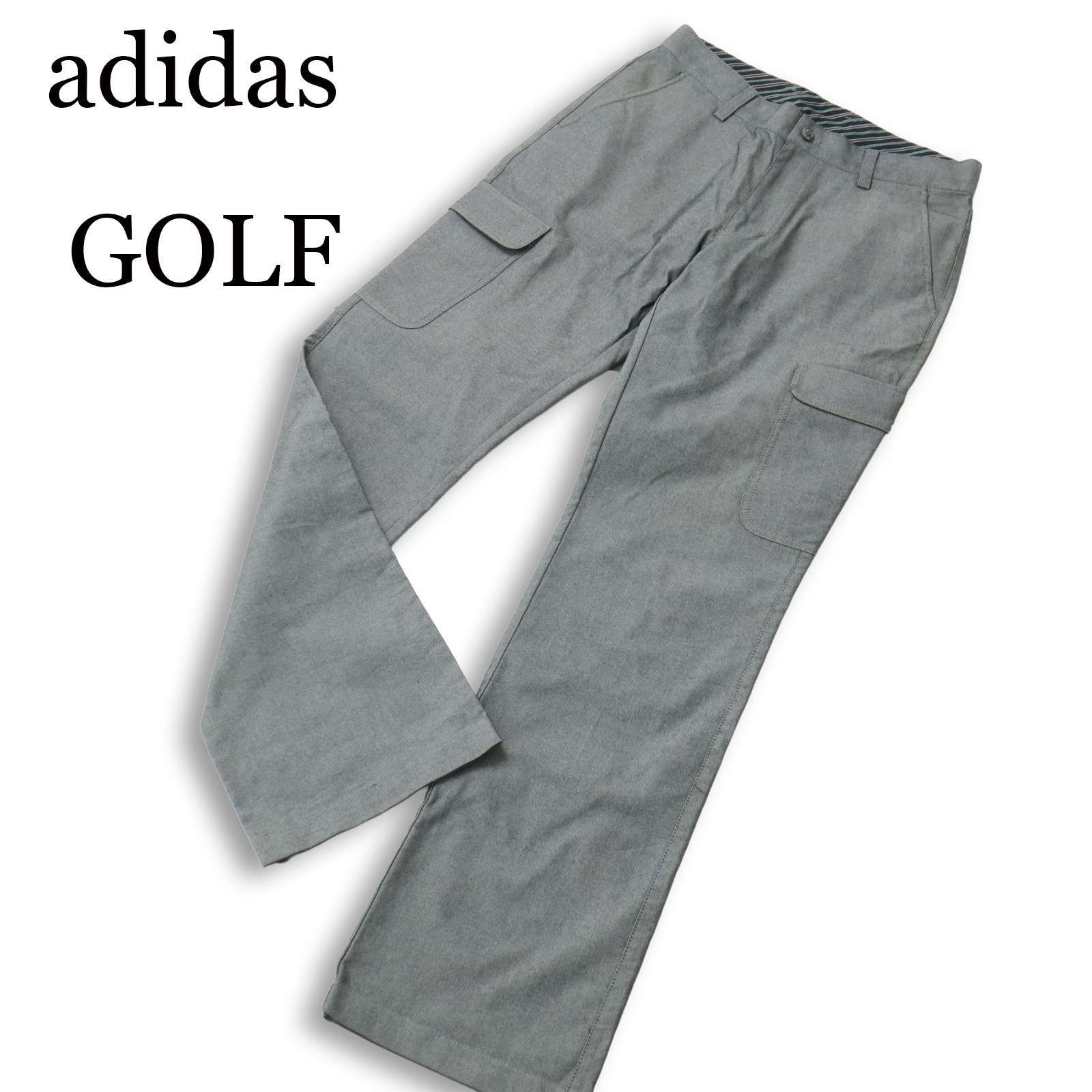 adidas GOLF アディダス ゴルフ 通年 ストレッチ チェック スラック
