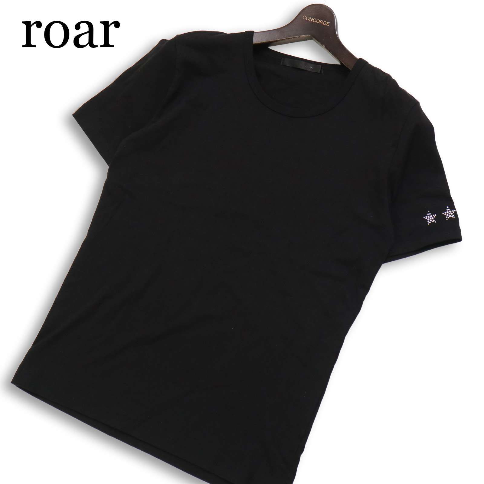 roar ロアー 二丁拳銃 クロスガン イーグル☆ スワロ スタッズ 半袖 T 