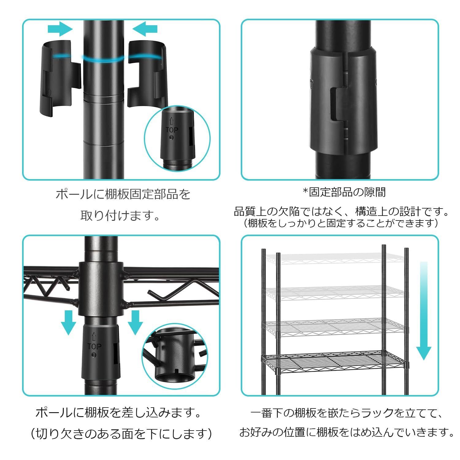 人気商品】ハンガーラック 幅調整可 伸縮式ワードローブ メタルラック