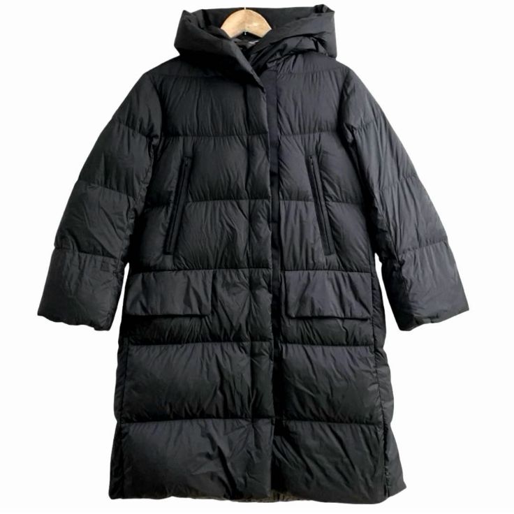 UNIQLO ユニクロ +J ジルサンダー ロングダウンコート 443927 黒