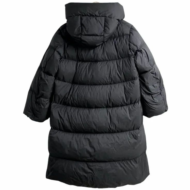 【美品】 UNIQLO ロングダウンコート クロ （XS） ユニクロ公式 | ダウンロングコート(レディース)