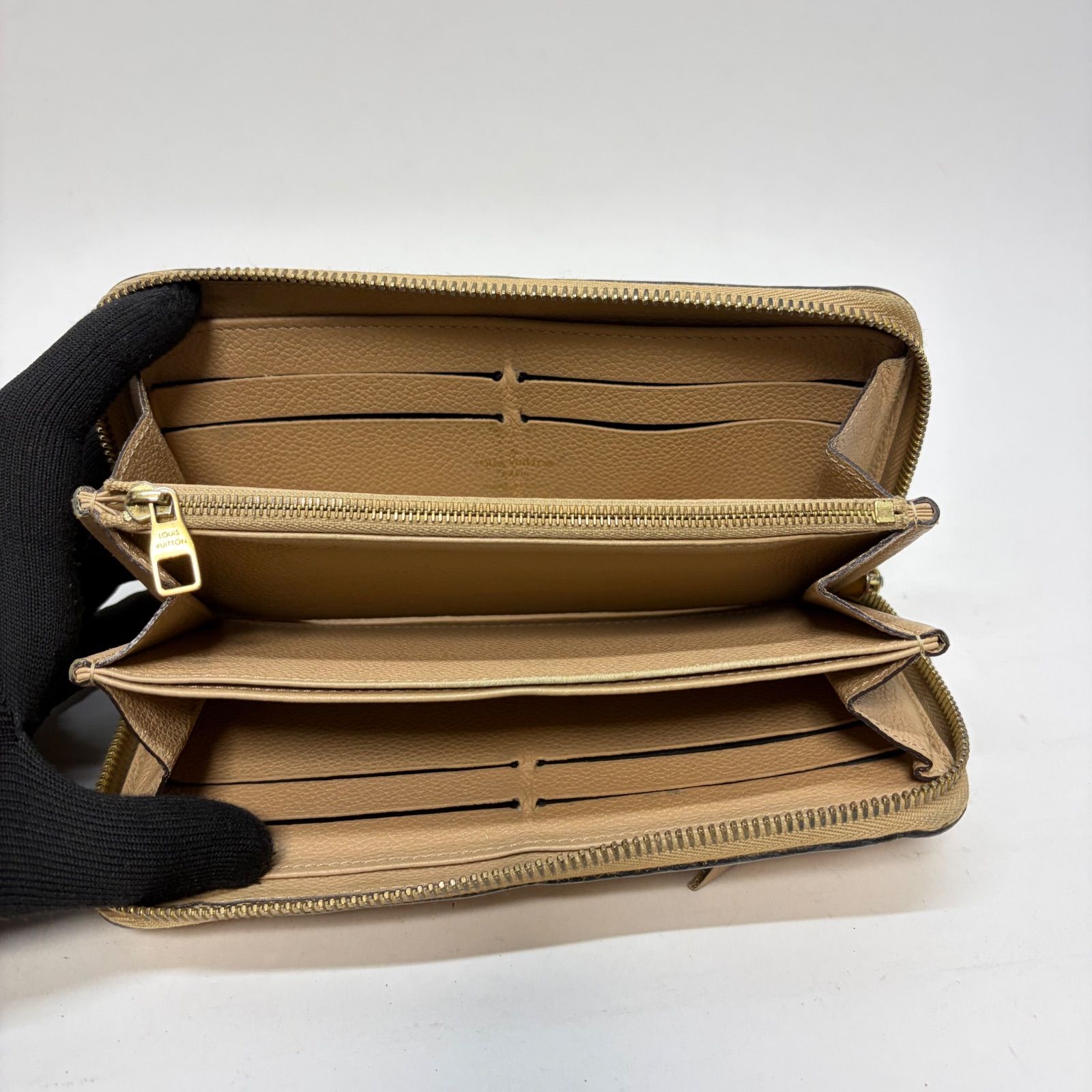 4164 LOUIS VUITTON ルイヴィトン 長財布 モノグラム アンプラント 