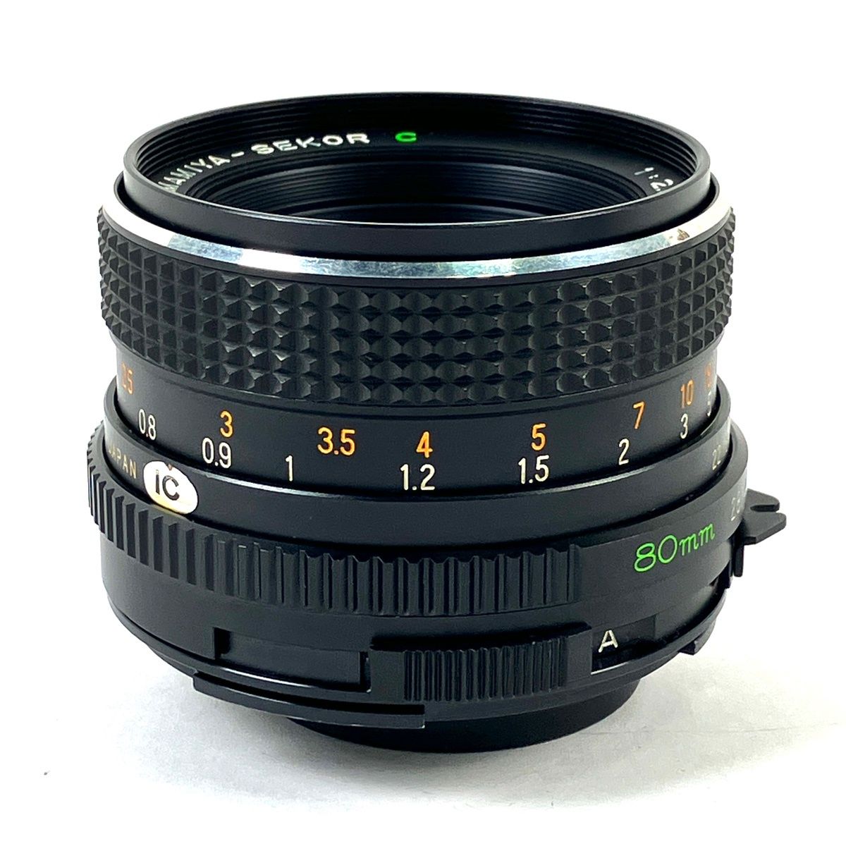 マミヤ Mamiya SEKOR C 80mm F2.8 M645用 中判カメラ用レンズ 【中古