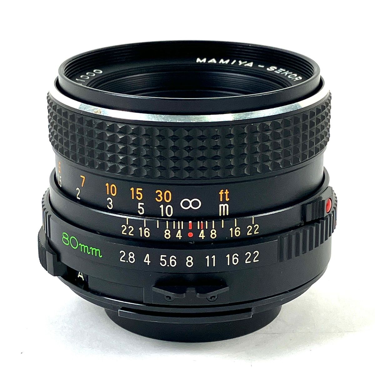マミヤ Mamiya SEKOR C 80mm F2.8 M645用 中判カメラ用レンズ 【中古