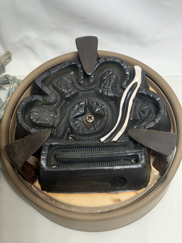野々田 F415 炭型ヒーター 電熱器 茶道具 未使用保管品 【公式通販】