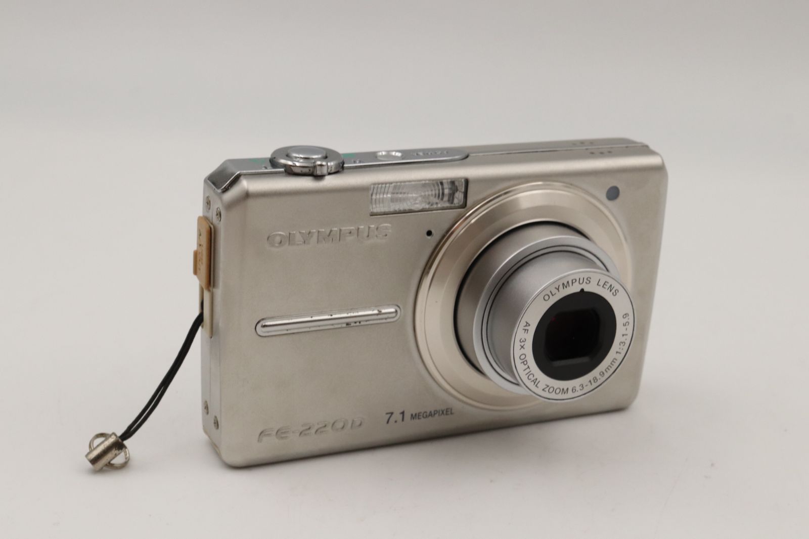 概ね美品 OLYMPUS FE-220D デジカメ オールドコンデジ Olympus FE-220D Digital Camera Tested Excellent Condition Compact