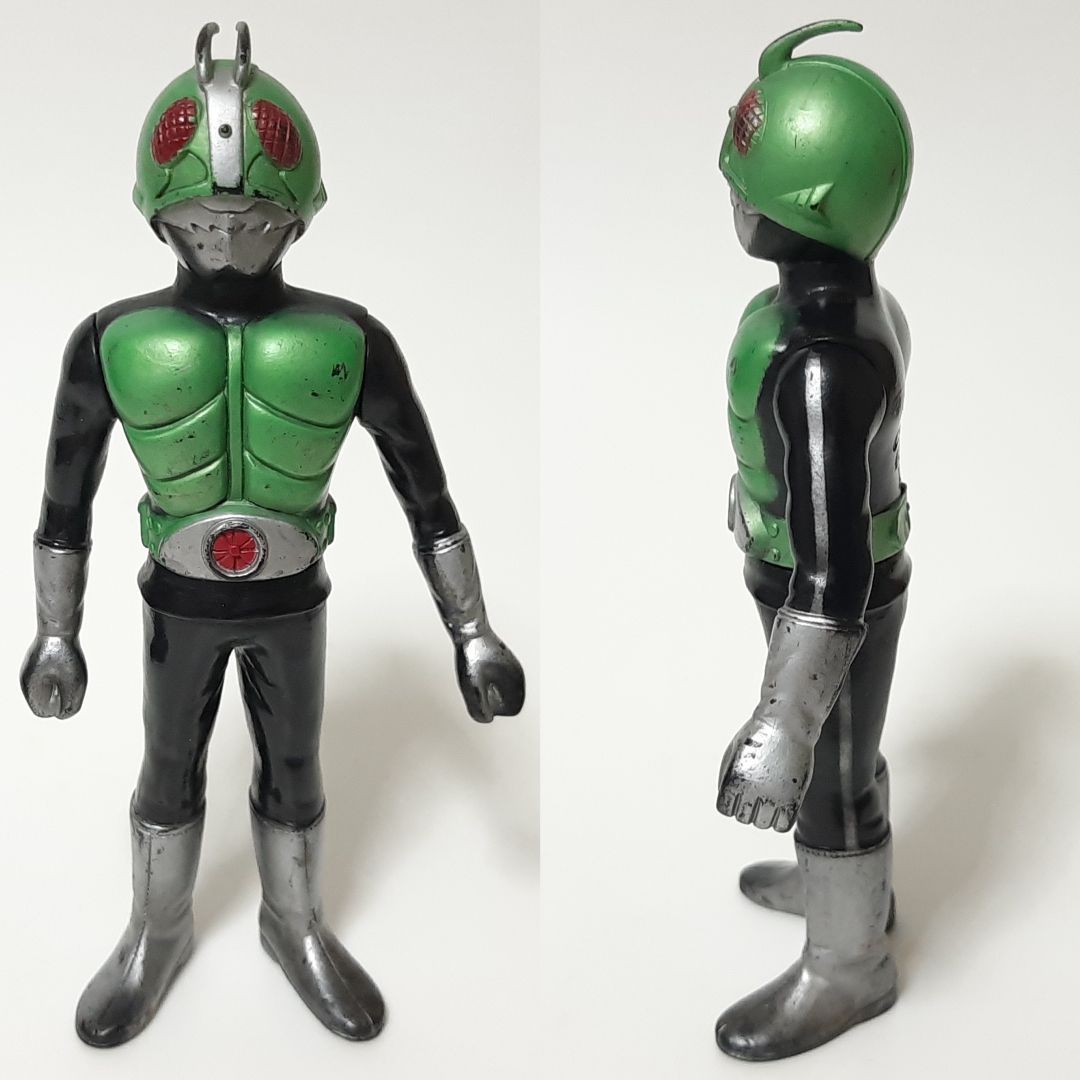 仮面ライダー　ミニソフビ　5体セット 昭和レトロ ポピー　丸越 仮面ライダー ライダーマン ソフビ ポピー 7人ライダー 丸越 山口暁