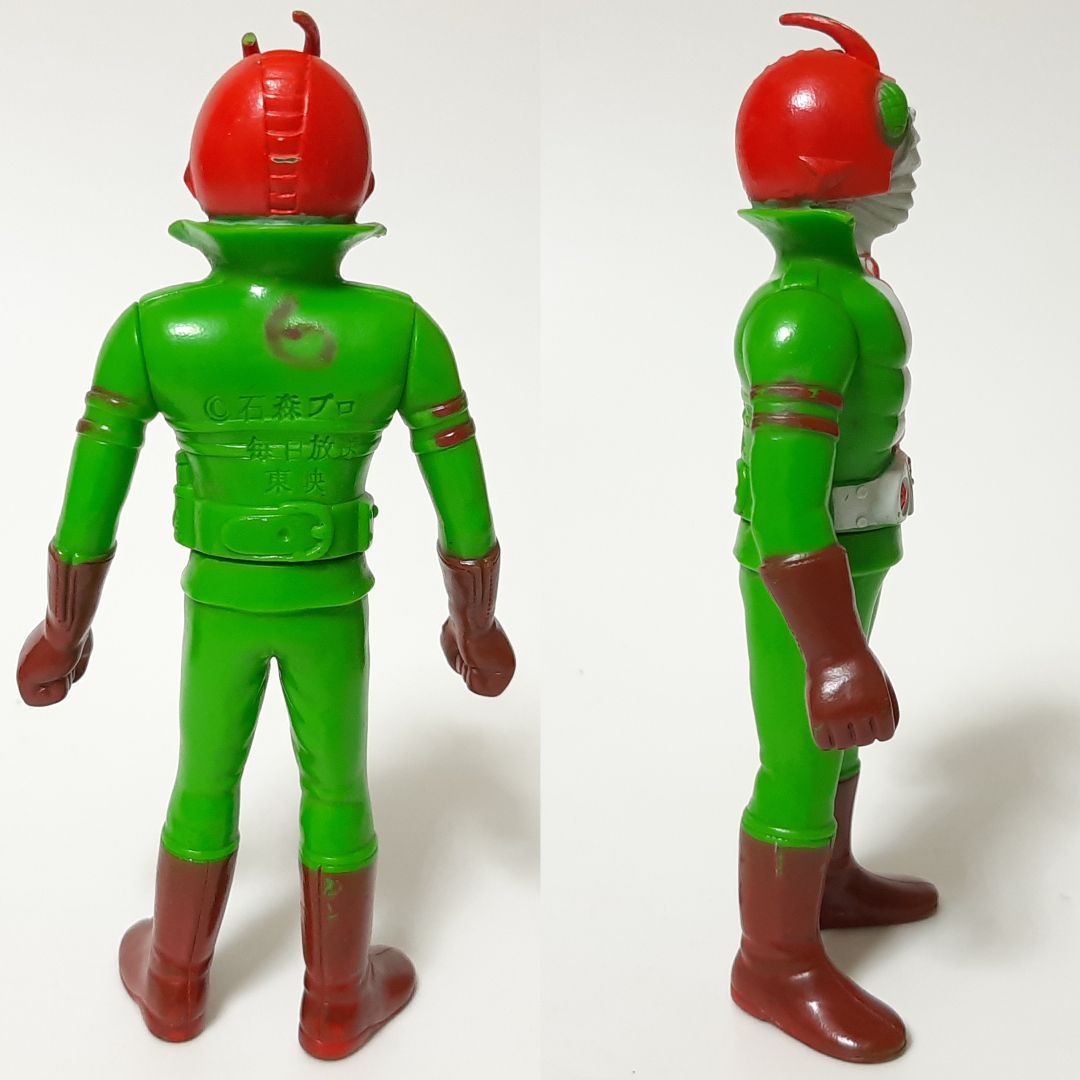 ポピー 仮面ライダー ミニソフビ 13㎝ 6体セット - メルカリ