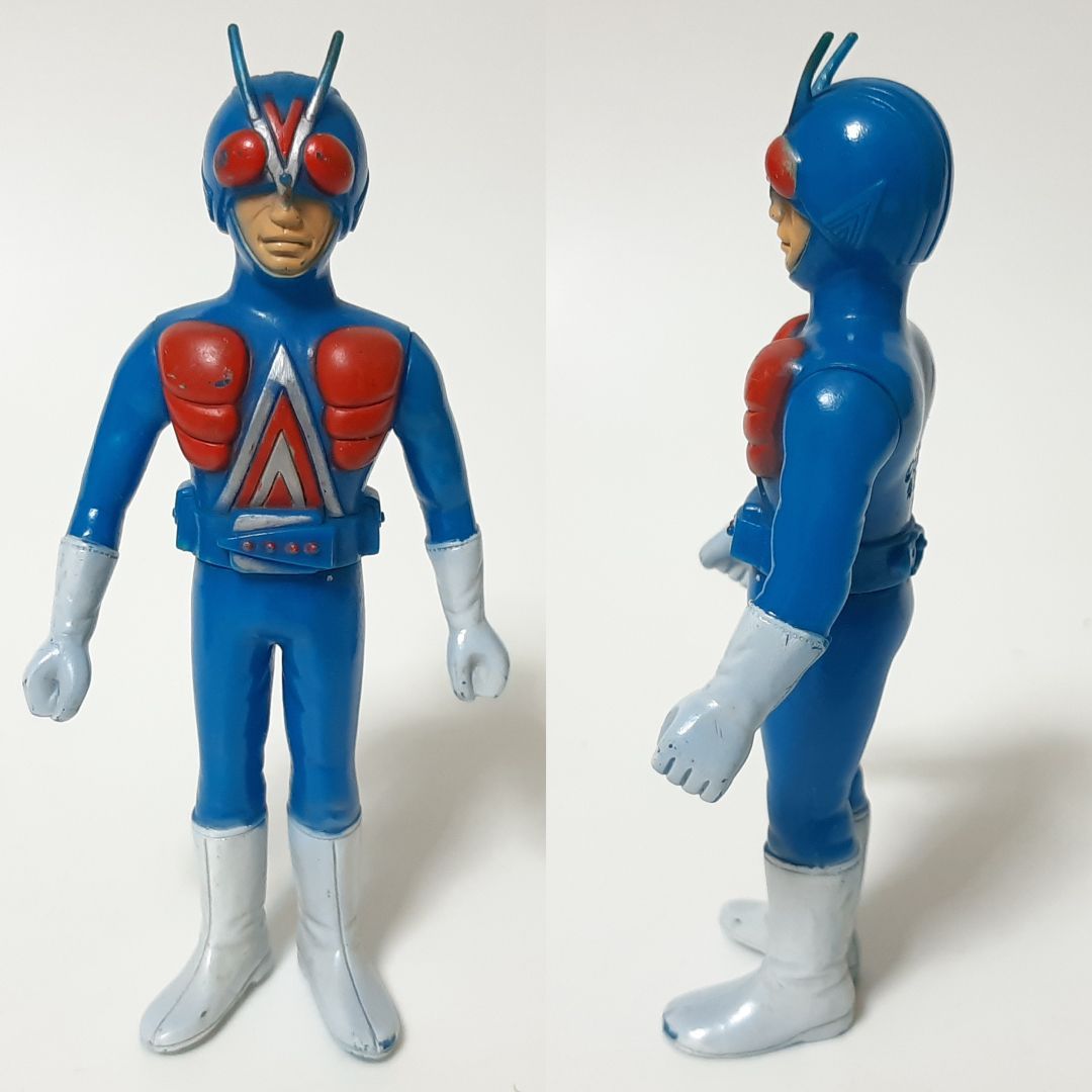 ポピー 仮面ライダー ミニソフビ 13㎝ 6体セット - メルカリ