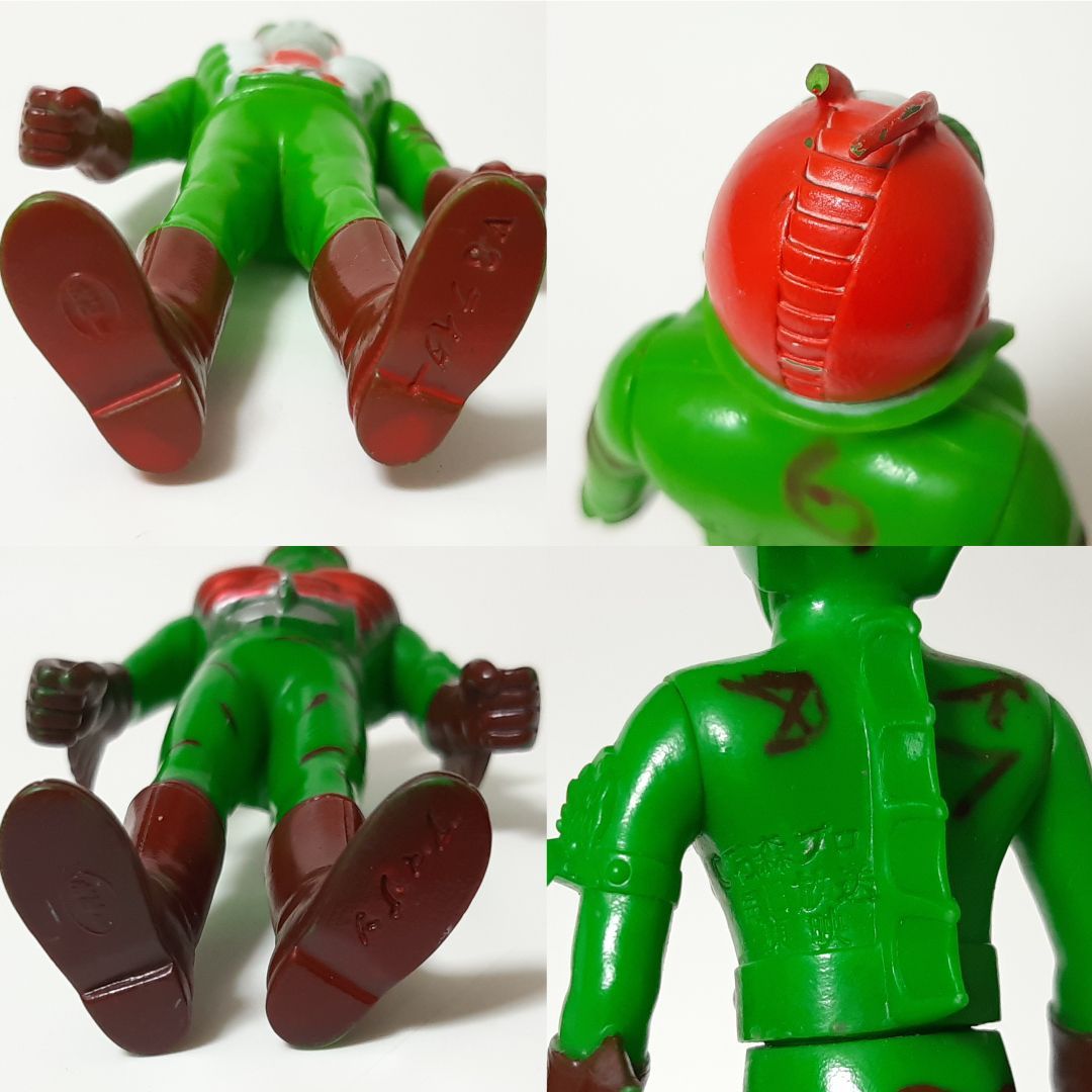 ポピー 仮面ライダー ミニソフビ 13㎝ 6体セット - メルカリ