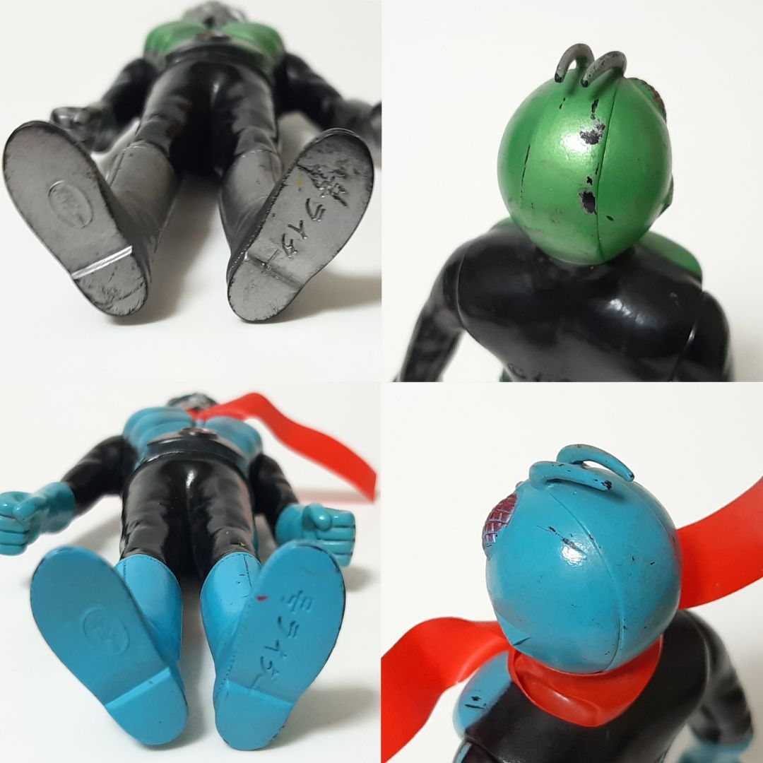 ポピー 仮面ライダー ミニソフビ 13㎝ 6体セット - メルカリ