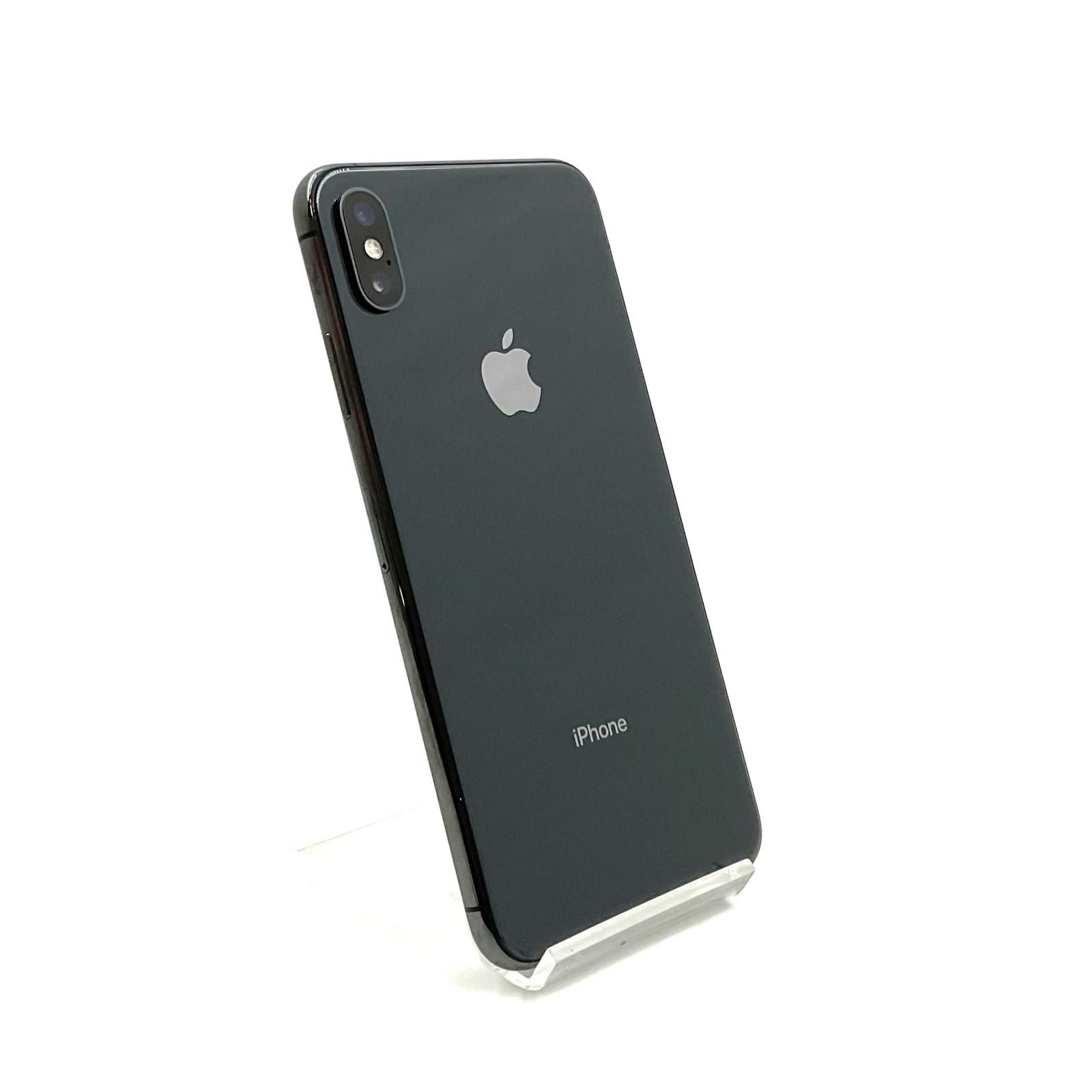 全額返金保証】【最速発送】 iPhone XS Max 64GB スペースブラック 