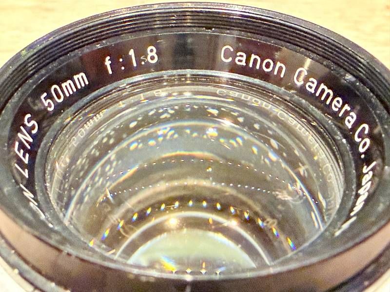 カメラ Canon Lens 50mm F1.8 L39 ライカLマウント キヤノン 単焦点