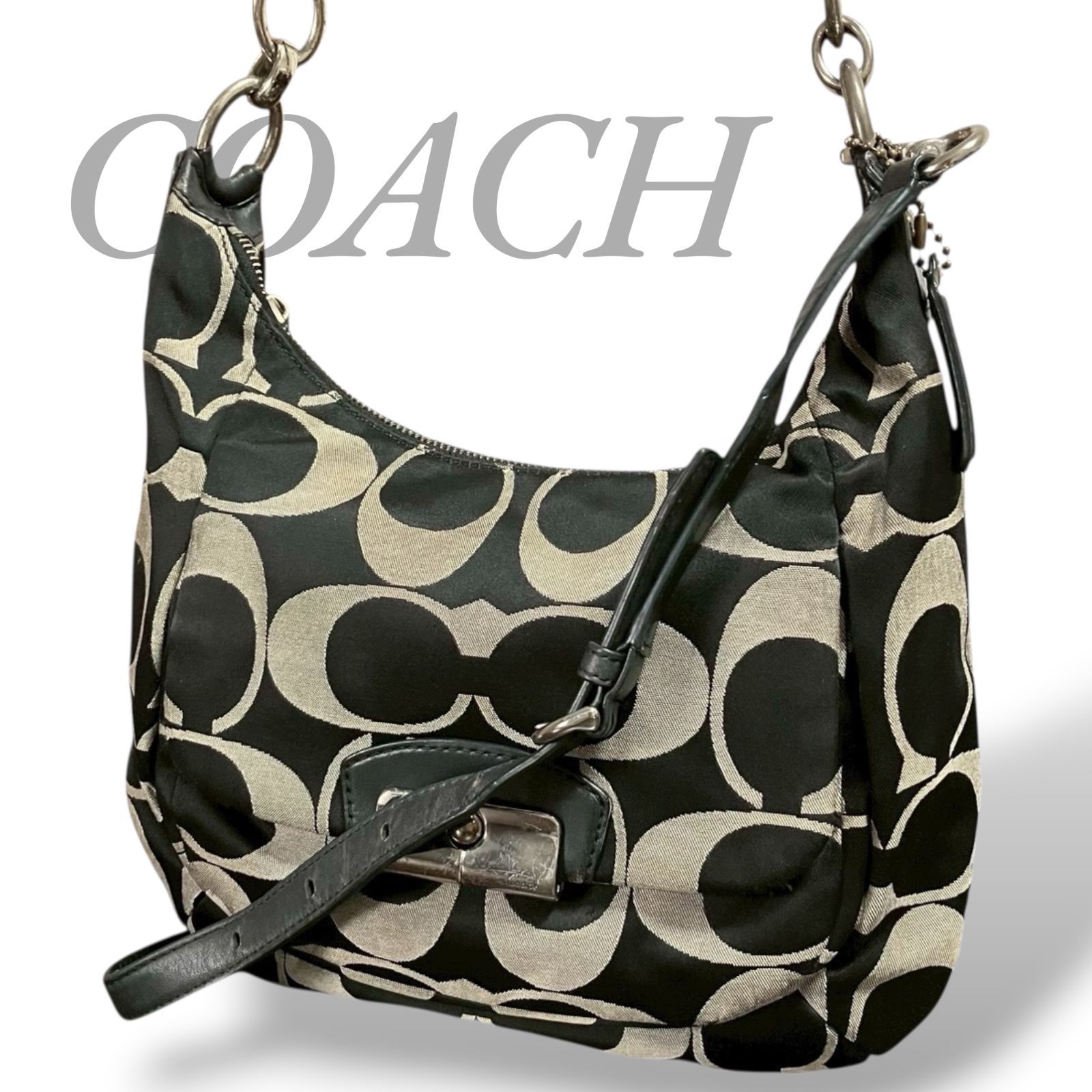 ショルダーバッグ 【MY0585】COACH コーチ 2way ショルダーバッグ ワン 