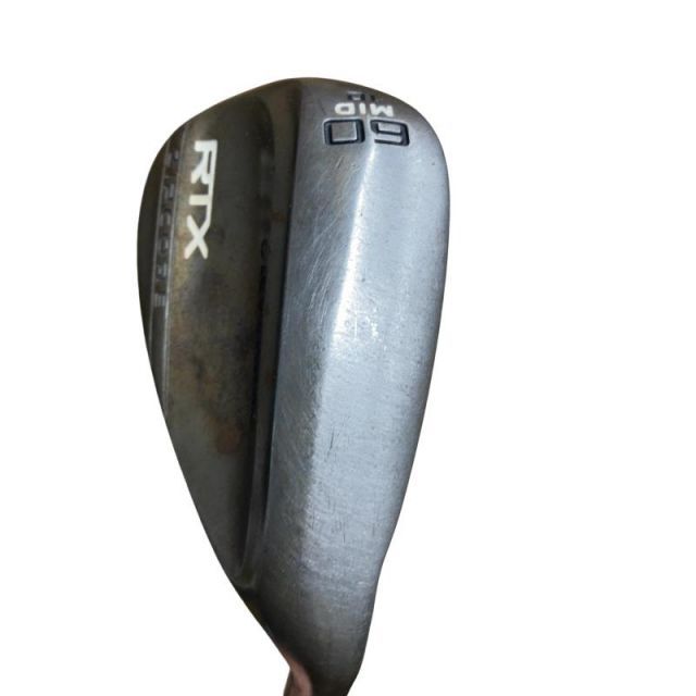 【中古】 クリーブランド Cleveland RTX ZIPCORE ツアーラック(ノーメッキ) 60/10 MID USA ウェッジ WG Dynamic Gold Spinner TOUR ISSUE (フレックスその他) メンズ 男性用 右利き 右用