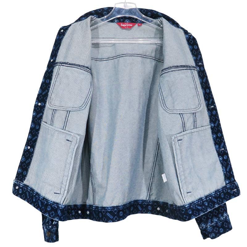 Supreme 24AW Trucker Jacket トラッカージャケット SUPREME シュプリーム 24AW FLOCKED DENIM TRUCKER JACKET フロック