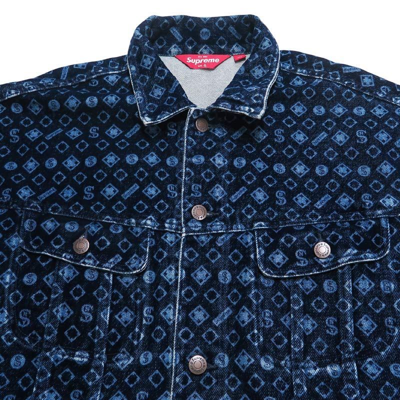 SUPREME シュプリーム 24AW FLOCKED DENIM TRUCKER JACKET フロック