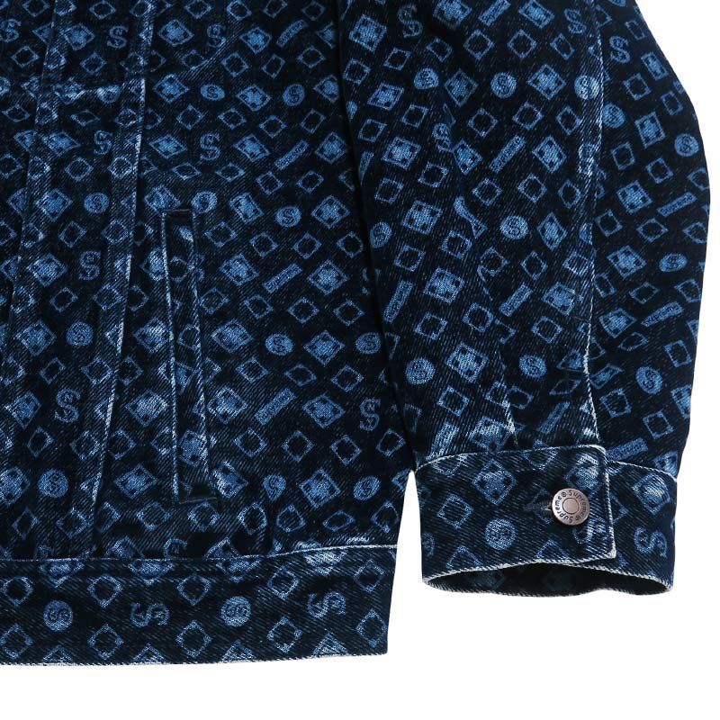 Supreme 24AW Trucker Jacket トラッカージャケット SUPREME シュプリーム 24AW FLOCKED DENIM TRUCKER JACKET フロック
