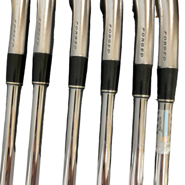 中古】 ダンロップ SRIXON ZX5 6S アイアンセット IR 純正特注シャフト