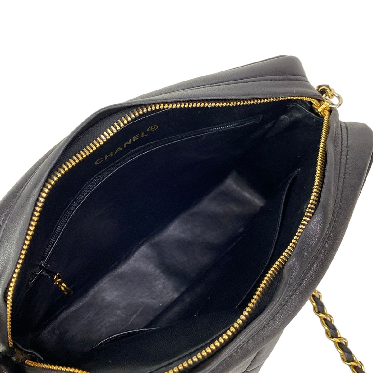 CHANEL(シャネル) ショルダーバッグ マトラッセ 黒 チェーンショルダー