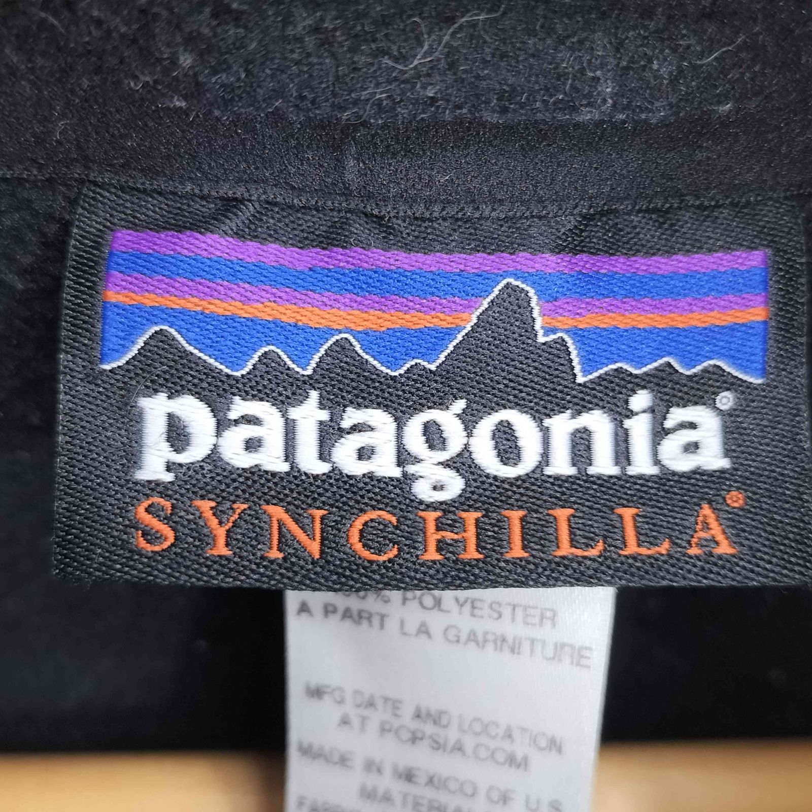k*n様 Patagonia パタゴニア シンチラ フリースベスト 刺繍ロゴ ネ patagonia（パタゴニア） 企業ロゴ刺繍 SYNCHILLA シンチラ フリース