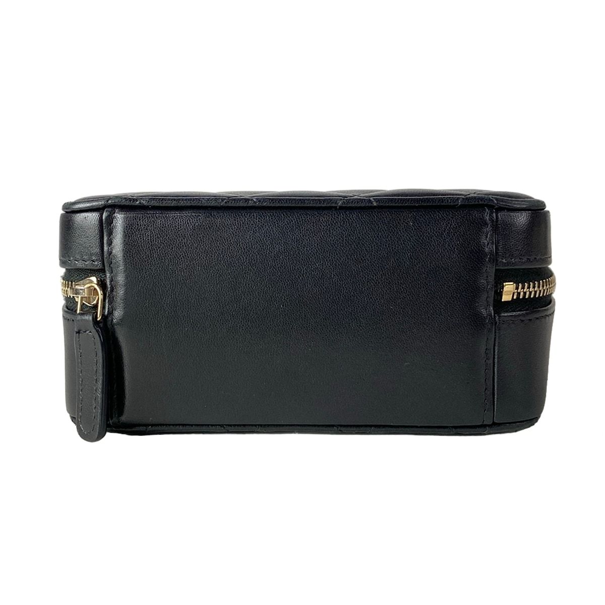 CHANEL(シャネル) ショルダーバッグ マトラッセ/ミニカメラバッグ AP2426 黒 チェーンショルダー/シルバーー金具/ミニカメラバッグ ラムスキン シャネル ショルダーバッグ マトラッセ/ミニカメラバッグ AP2426 黒