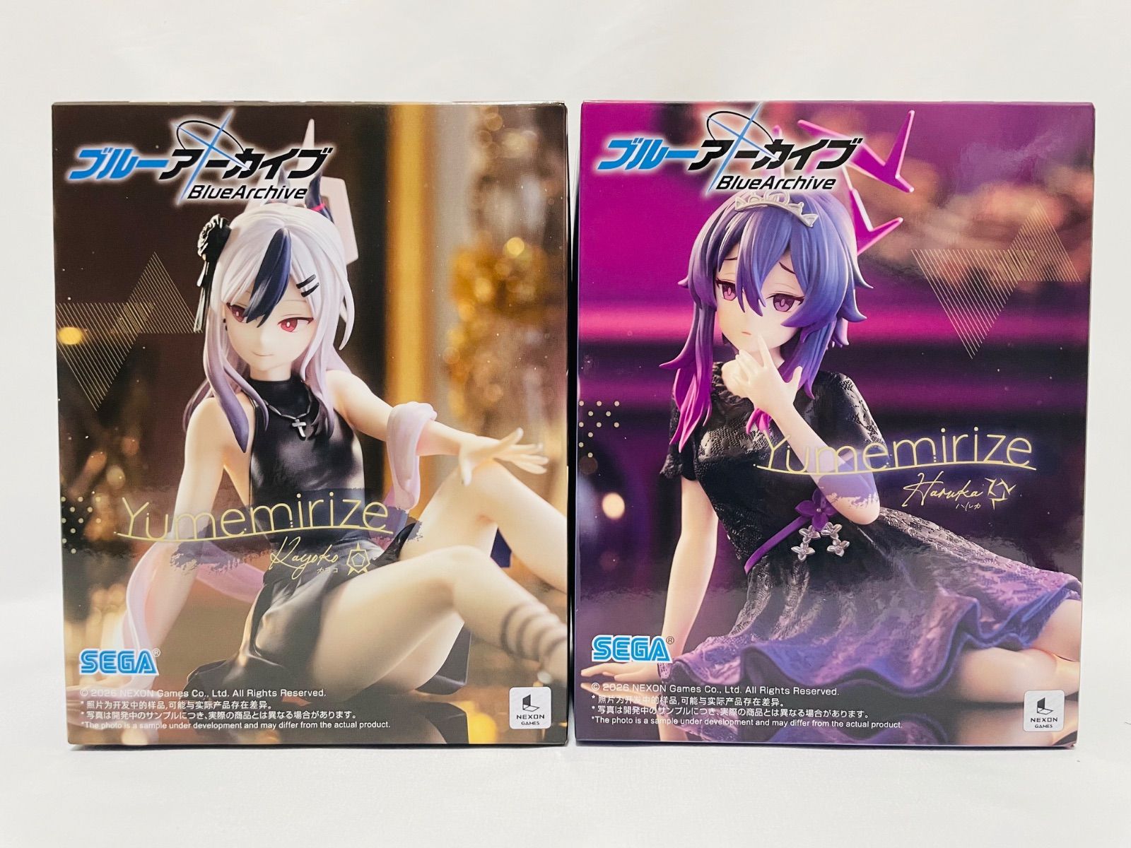 ブルーアーカイブ Yumemirize ハルカ カヨコ フィギュア セット 新品未