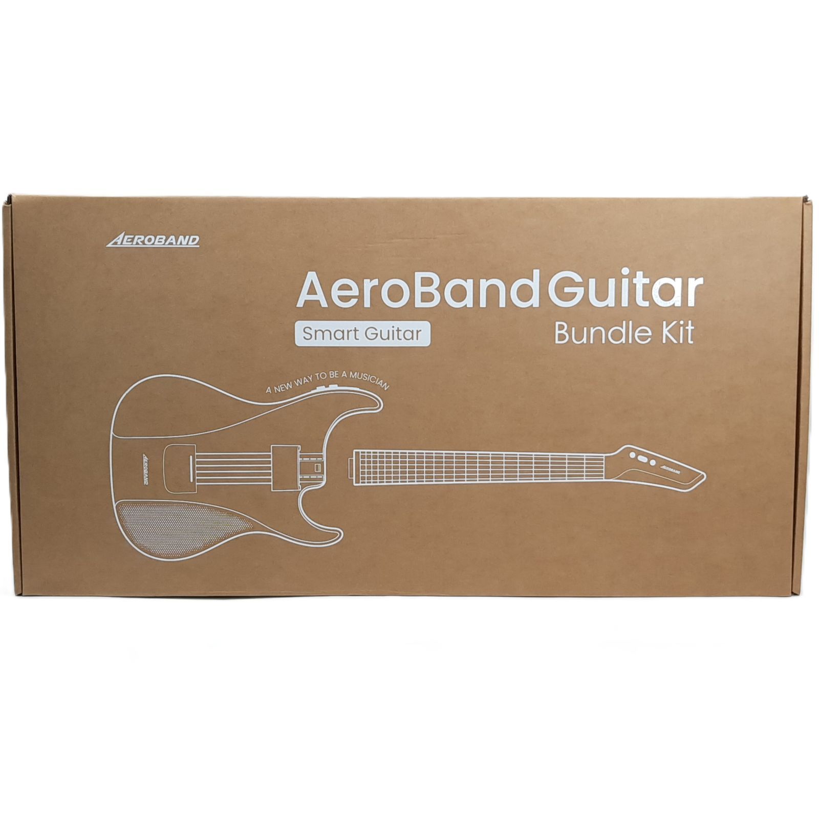 AeroBand Guitar Bundle Kit スマートギター ダークグレー 元箱