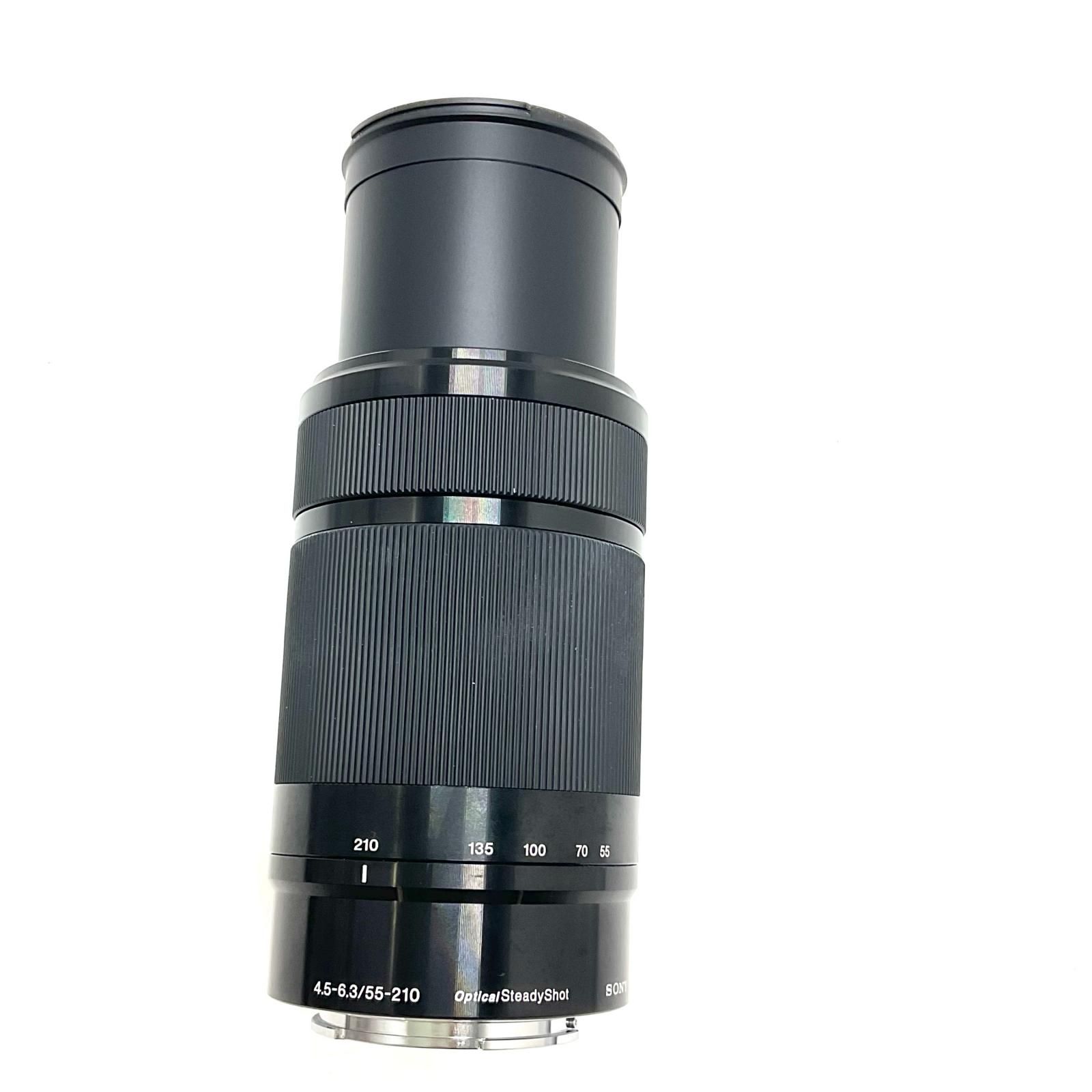 全額返金保証】【最速発送】Sony E 55-210mm F4.5-6.3 OSS SEL55210 美 