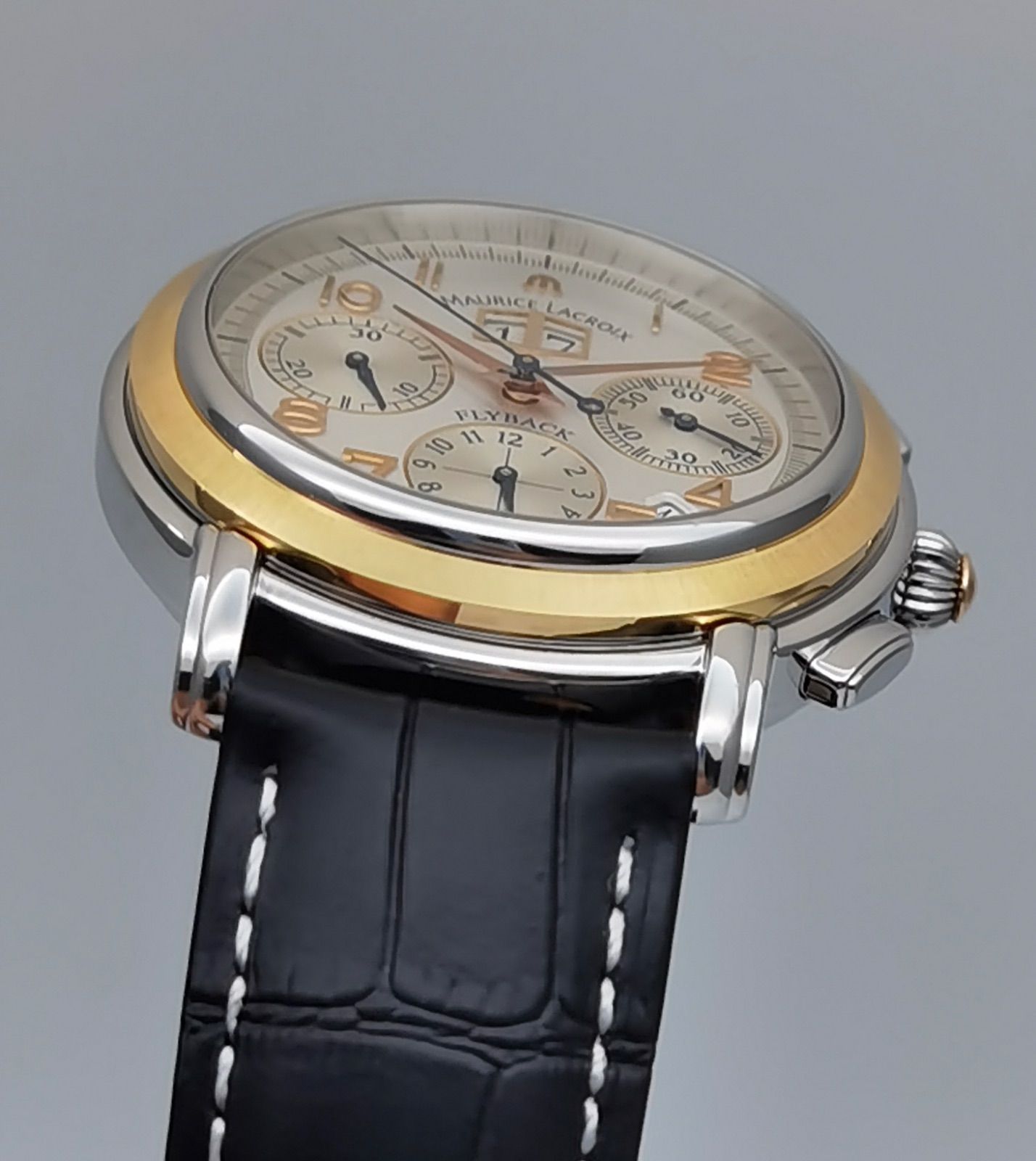 中古 箱付き モーリスラクロア MAURICE LACROIX マスターピース フライ
