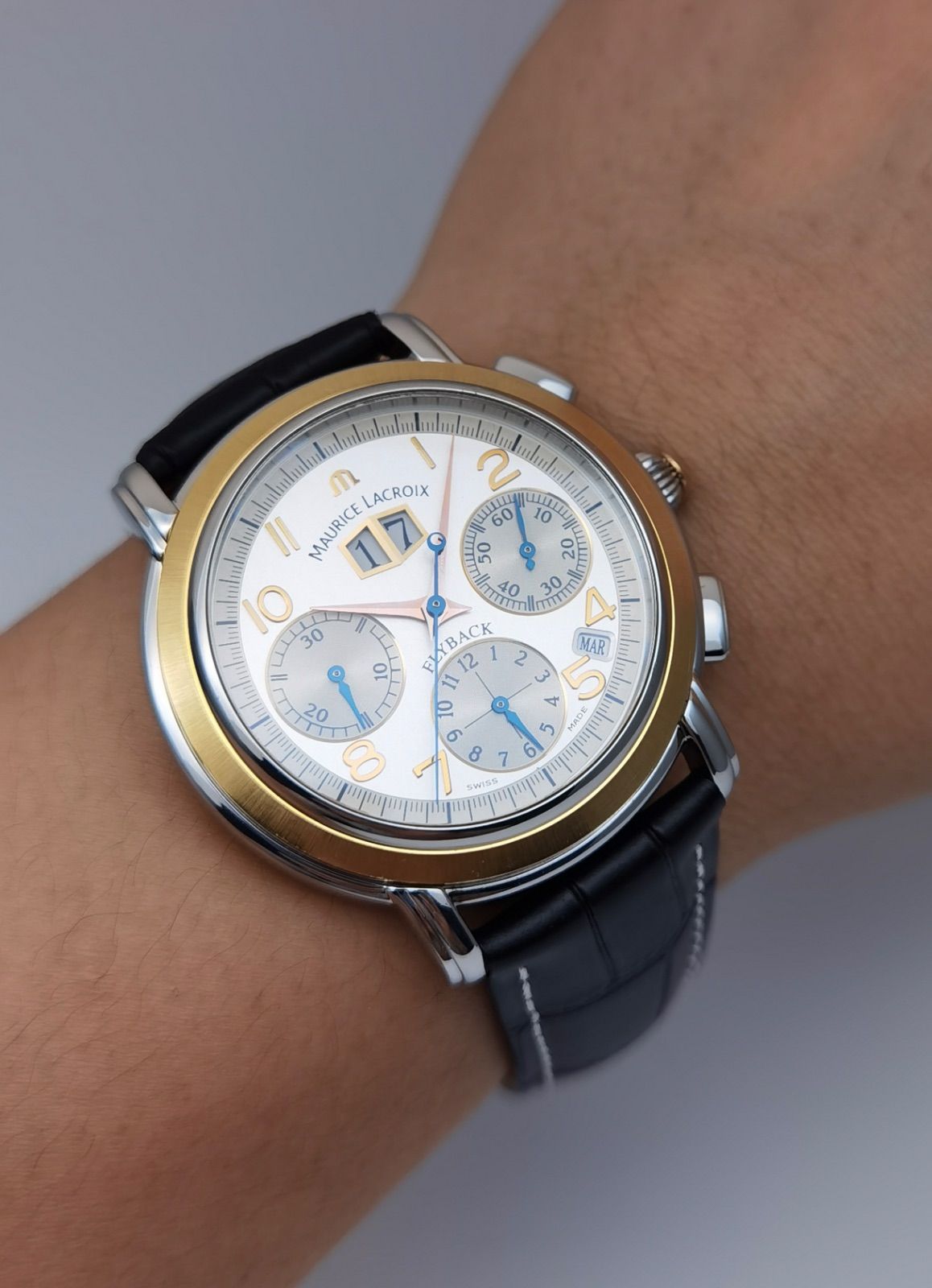 【Lococo】マグヒーリー　クラシック　中古 中古 箱付き モーリスラクロア MAURICE LACROIX マスターピース フライ