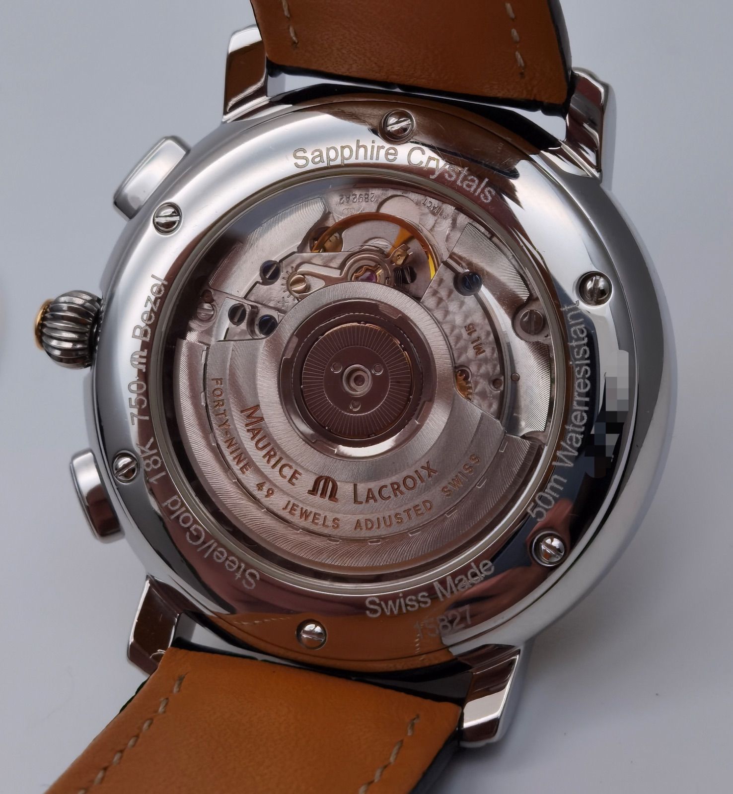 中古 箱付き モーリスラクロア MAURICE LACROIX マスターピース フライ