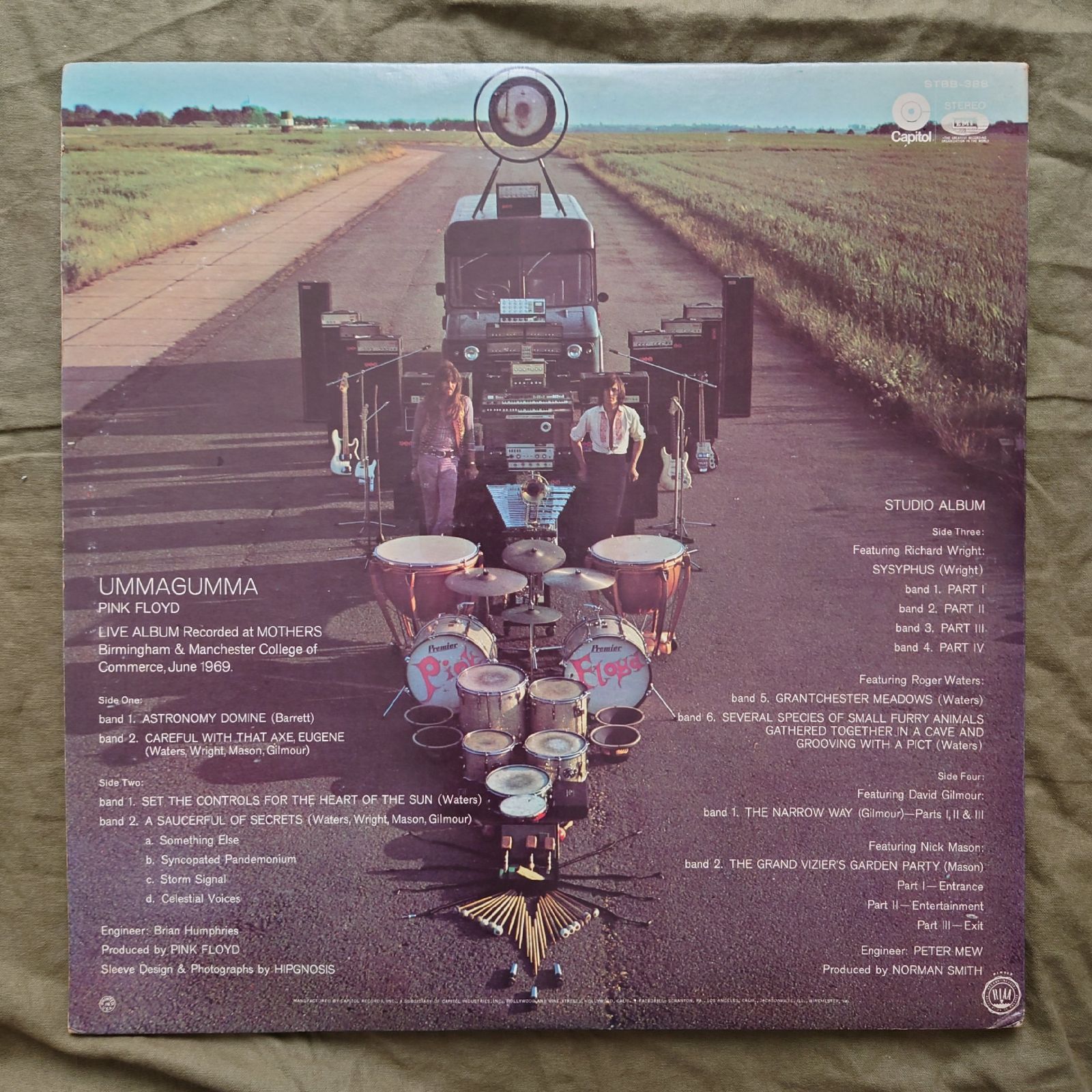 ピンク・フロイド Pink Floyd 良盤 良ジャケ 1973年 米国盤 2枚組LP