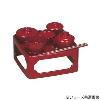 仏膳 8.0寸 朱 4307800800011