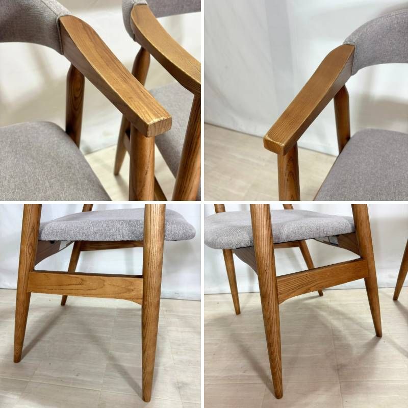 美品■クラッシュゲート■NOR■バックス チェア■アームチェア■2点セット■北欧 2脚セット】 クラッシュゲート CRASH GATE NOR バックス ダイニング