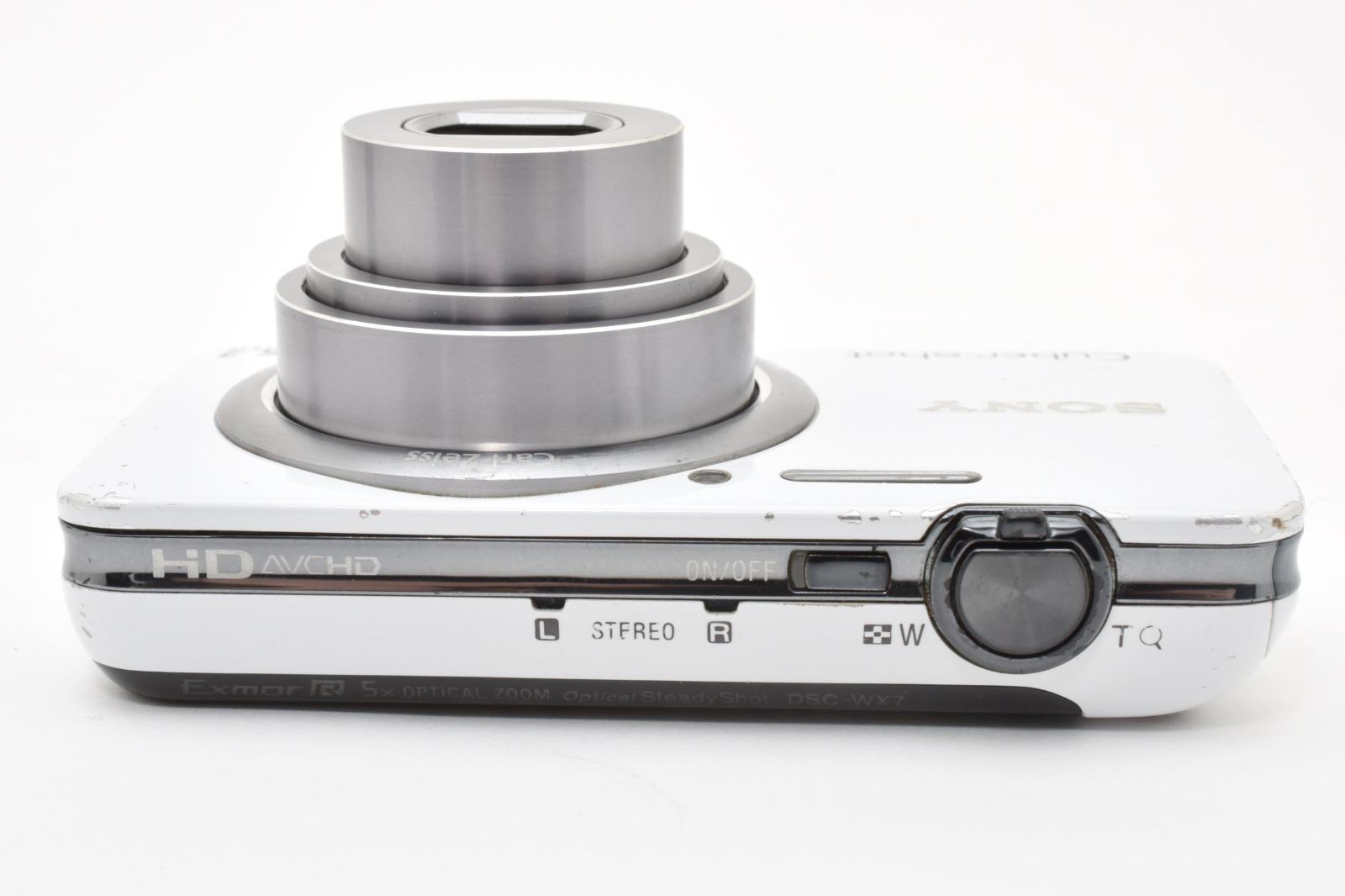 ☆実用品☆ ソニー SONY Cyber-shot DSC-WX7 ホワイト コンパクト
