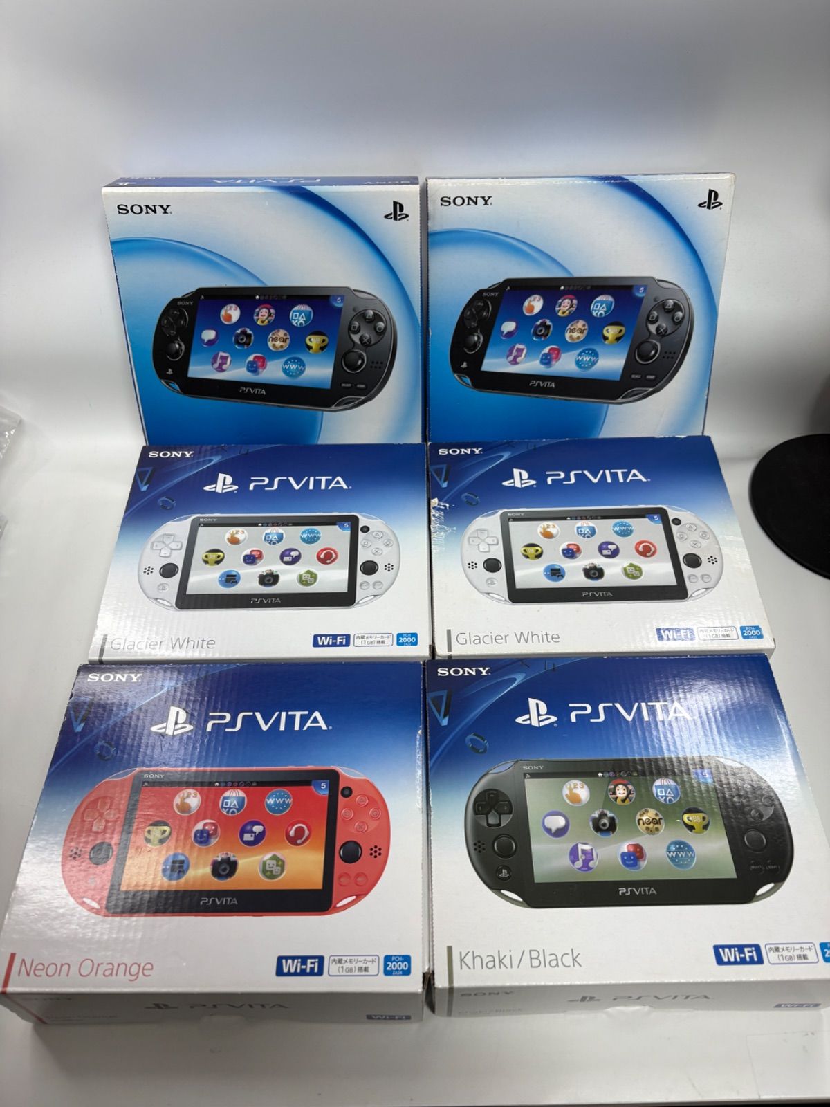 psvita 空箱 6セット