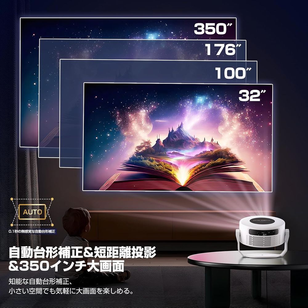 HY】【美品】Philoent 300MAX-GTV-LSW プロジェクター 1080P 8K HDR
