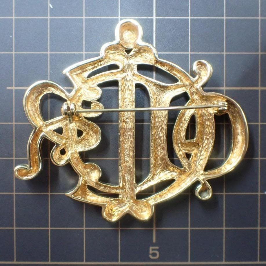 Christian Dior クリスチャン ディオール ブローチ バッジ エンブレム