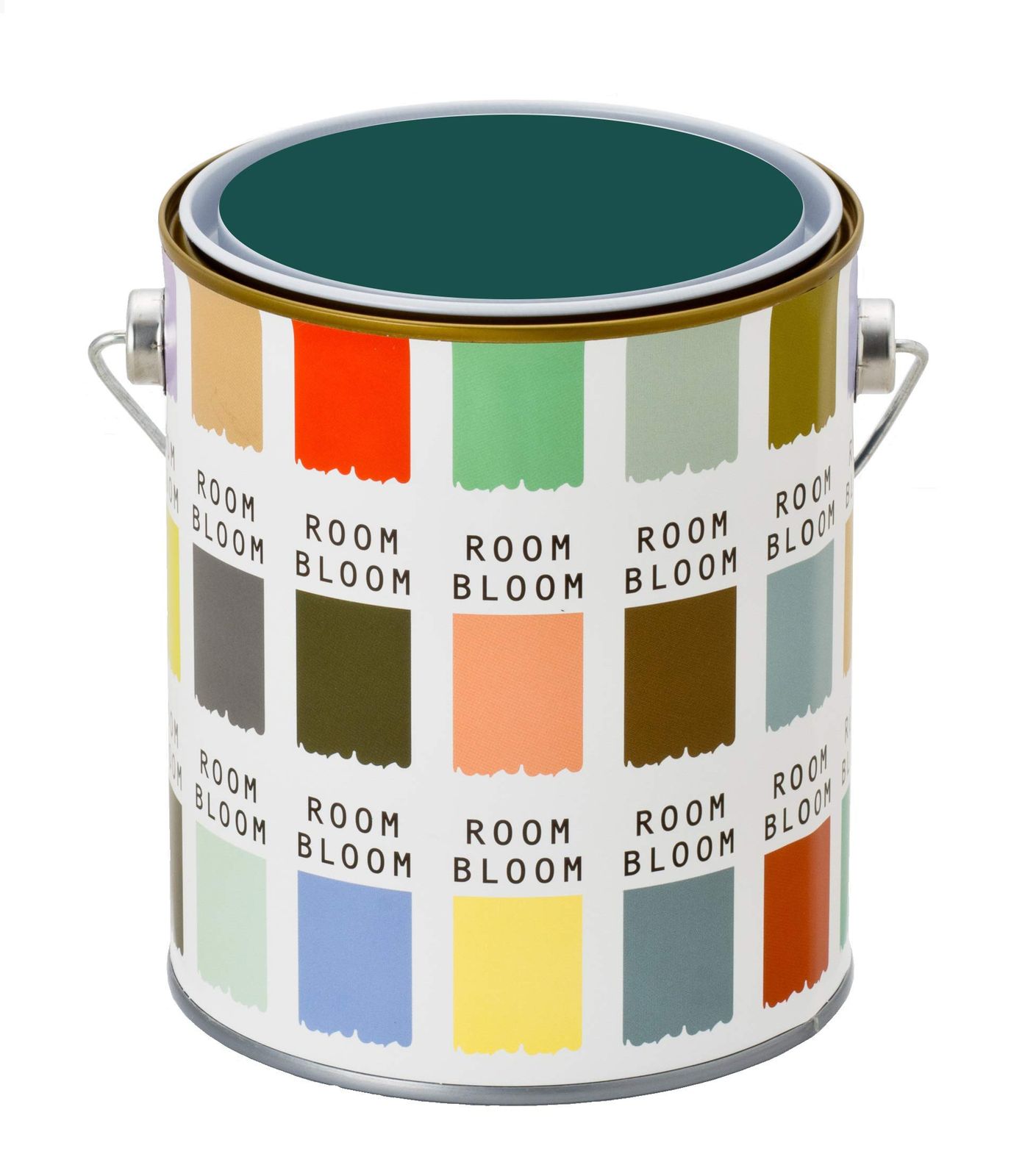 新品 ニッペ(Nippe) 水性塗料(室内 壁用 内装 ペンキ) ROOMBLOOM Matte 1kg カラー:deep ocean(ブルー 青 緑がかった深い青) 日本製 4580535472542