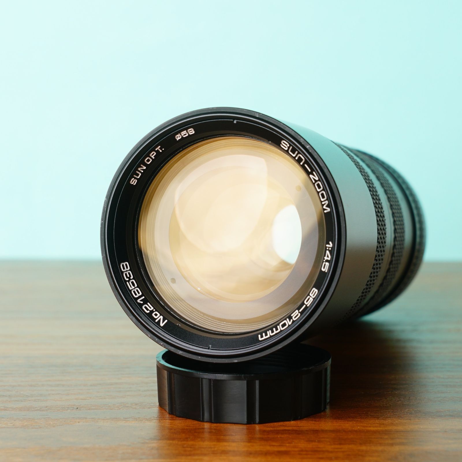 SUN 85-210mm f4.5 m42マウント 美品・完動品】SUN-ZOOM 85-210mm f4.5（M42マウント・純正ケース付