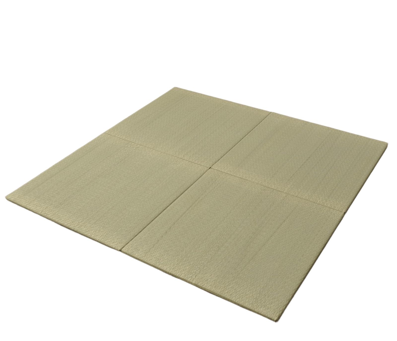 新品 イケヒコ い草 置き畳 日本製 ニューピア 約70×70cm 厚み1.9cm 4枚 無地 ユニット畳 たたみ おしゃれ 軽量 ヘリなし ＃ 1110670310411