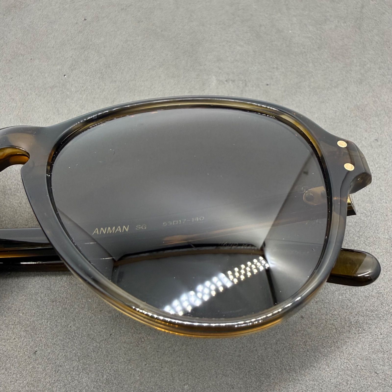 OG OLIVER GOLDSMITH JAPAN made Tortoiseshell ANMAN sunglasses 